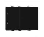 4-Fold ISO Clipboard - Black